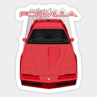 Pontiac Firebird Formula 3rdgen - Red Sticker